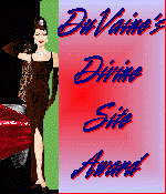 Duvaine's Award