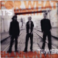 Shannon Tower Band For What It's Worth CD cover and link to the band's website.