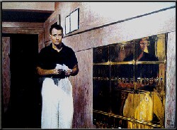 "Self Portrait 1986" Copyright Michael Wilk   Link to his website.