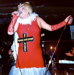 Yolanda 11-21-02 at CBGB's Downstairs Lounge and link to Yolanda's Website