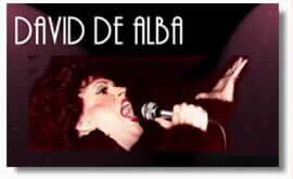 David de Alba as Judy Garland, just click to visit his site.