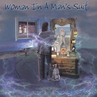 Georgie Jessup "Woman In A Man's Suit" CD cover art and link to Georgie's website.