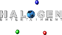 Halogen Entertainment LOGO and website link.
