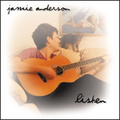 "Listen" CD Cover and link to Jamie's website.
