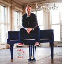 Jeffery Straker "Under The Soles Of My Shoes" CD cover and website link.