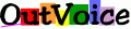 OutVoice LOGO and link to vote for the GLBT monthly top 40!