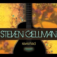 Steven Gellman "Revisited" CD cover and website link.