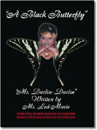 Lea Marie's "Black Butterfly" cover and link to her website.