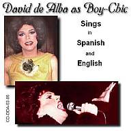 CD Cover and link to David de Alba's website