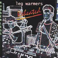 RUBberLEGS "Reheated" CD cover and link to website.