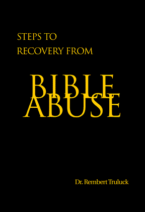 Steps To Recovery From Bible Abuse Cover and site link.